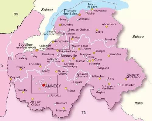 Département Haute-Savoie 74