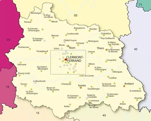 Département Puy-de-Dôme 63