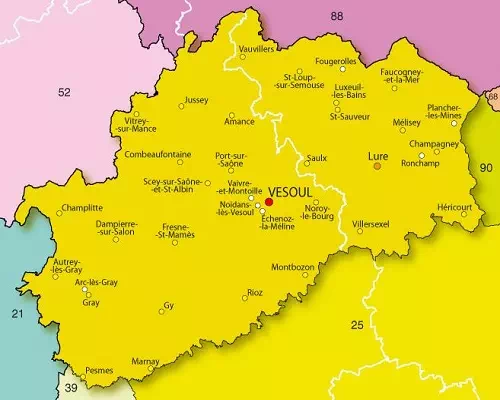 Département Haute-Saône 70