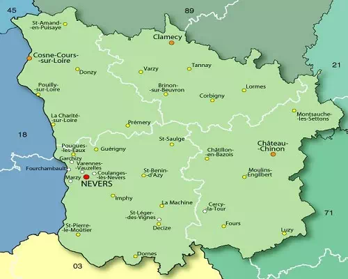 Département Nièvre 58