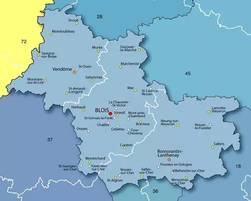 Département Loir-et-Cher 41
