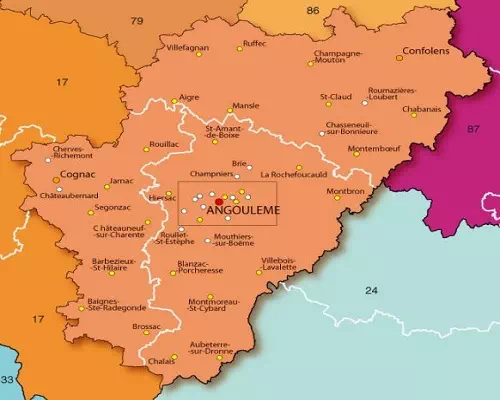 Département Charente 16