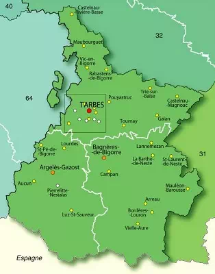 Département Hautes-Pyrénées 65