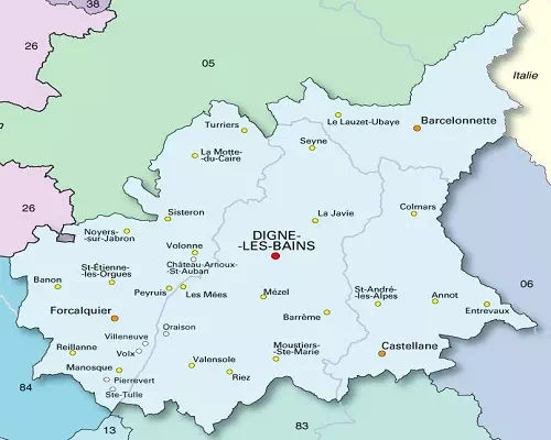 Département Alpes-de-Haute-Provence 04