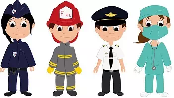 Métiers en uniforme