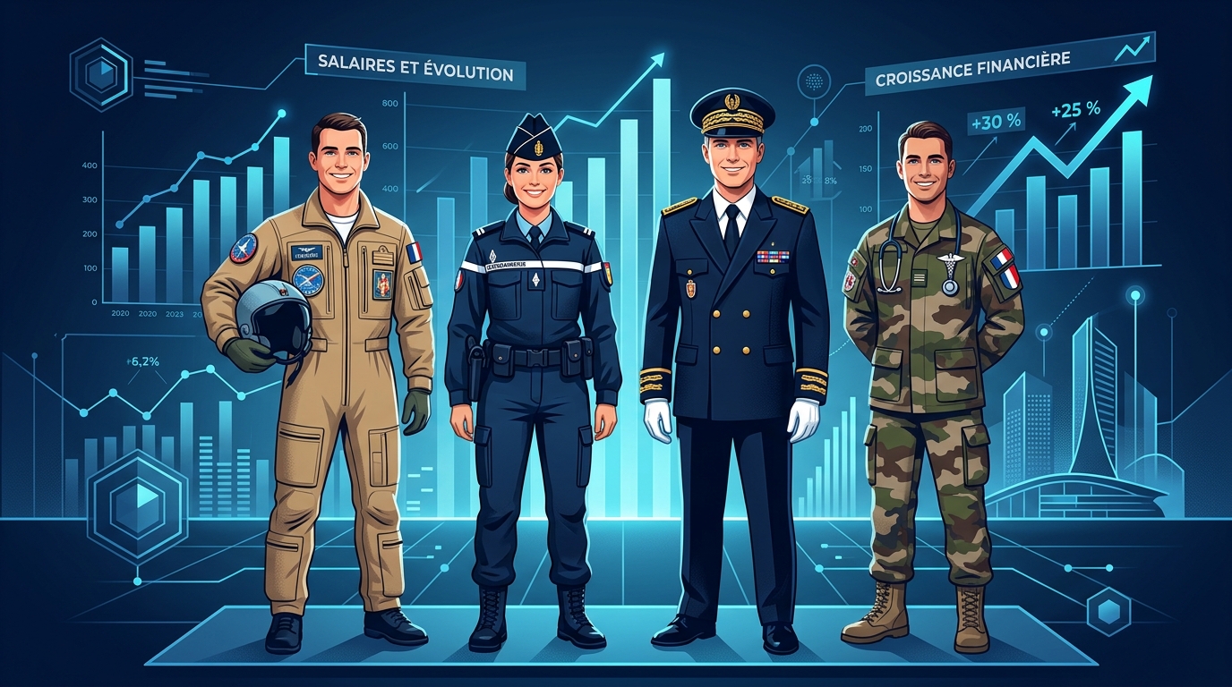 Classement des métiers en uniforme les mieux payés